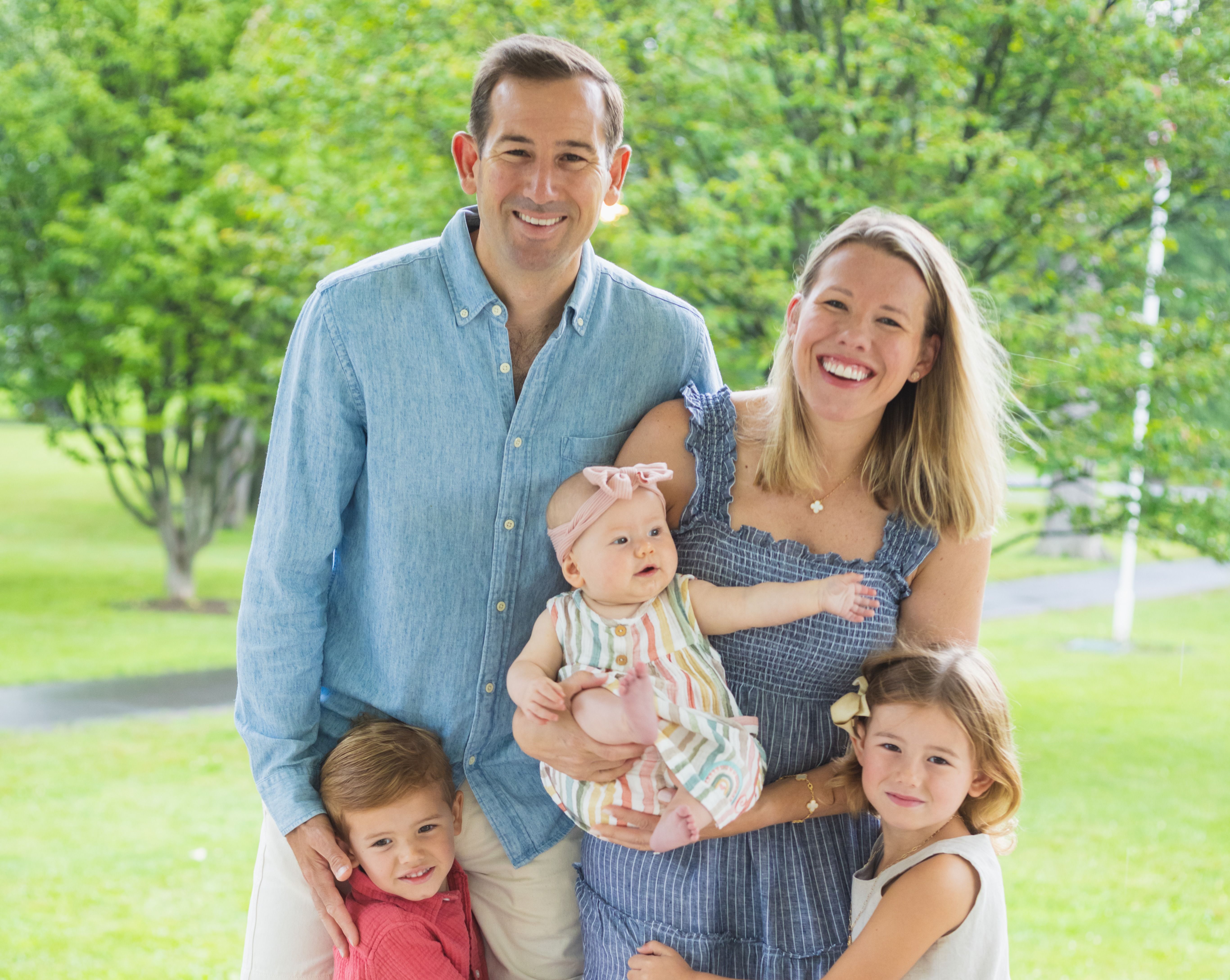 Joe and family