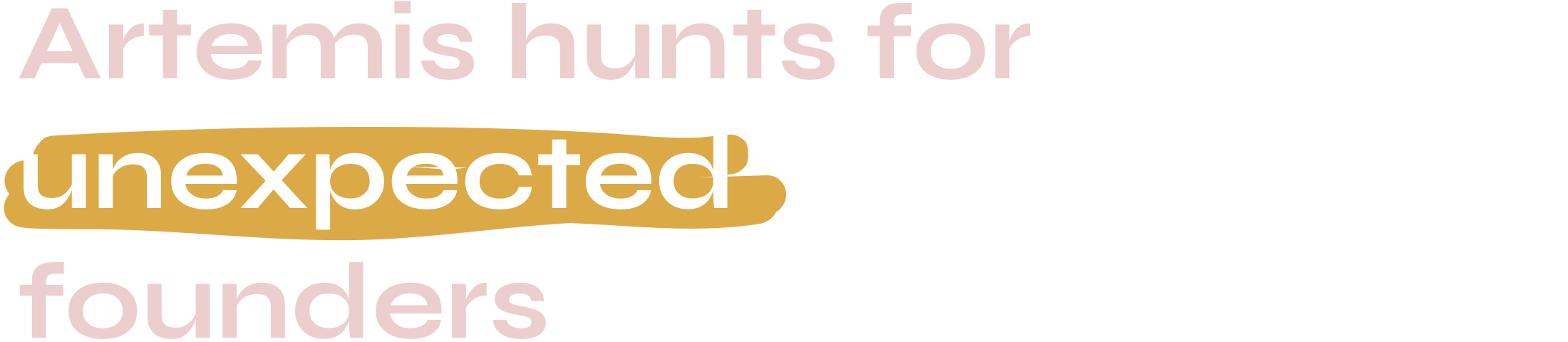 artemis hunts text