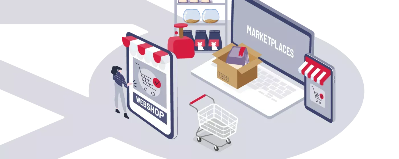 marketplaces illustration