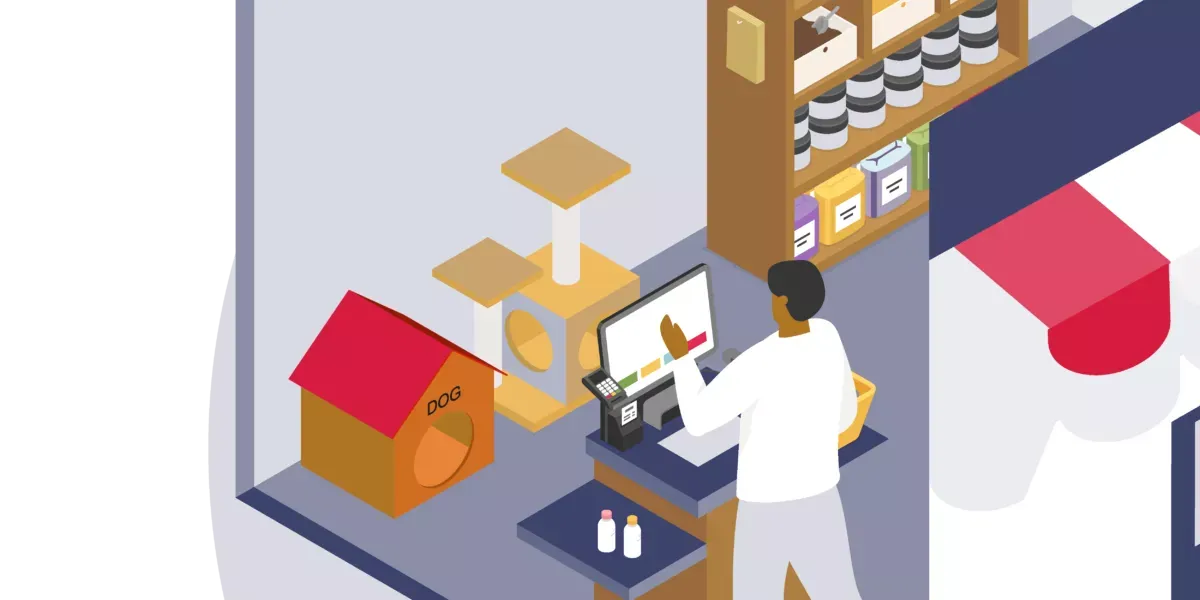 checkout illustration