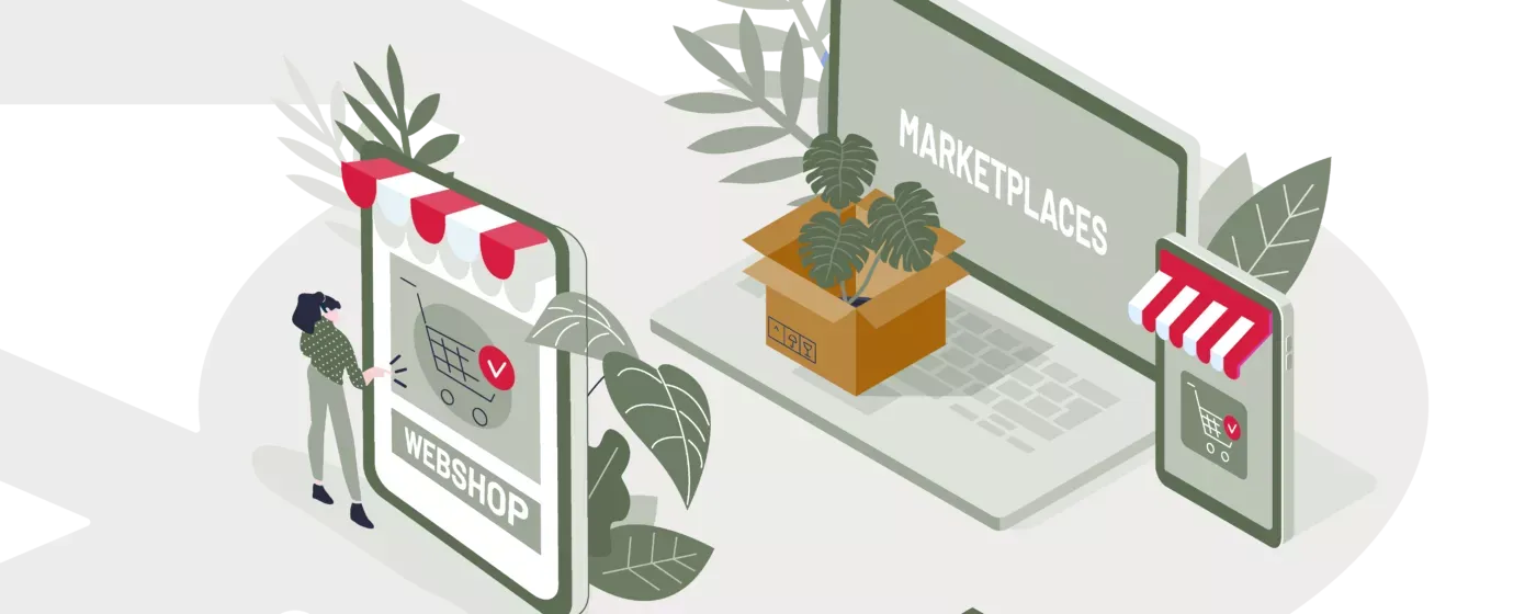 marketplaces illustration
