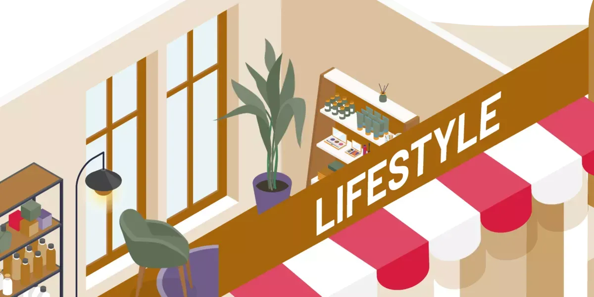 lifestyle illustration room