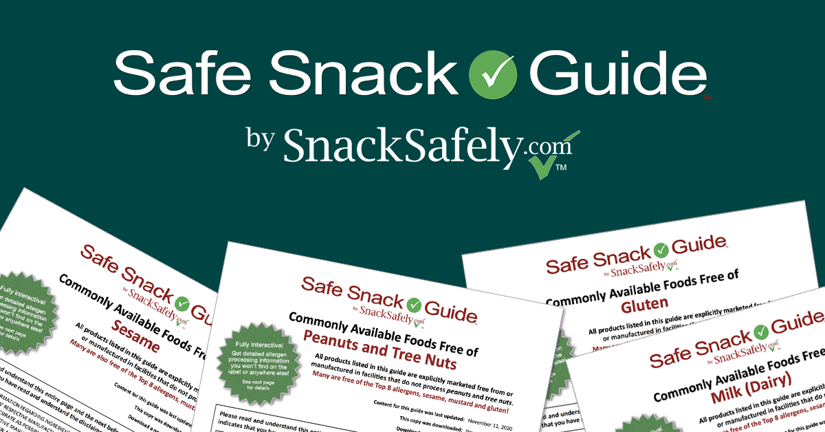 Safe Snack Guide by SnackSafely.com