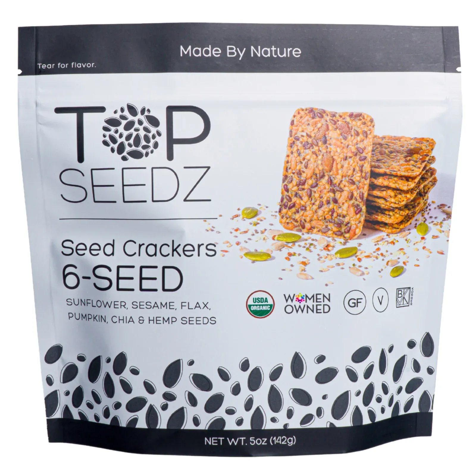 Top Seedz seed crackers bag