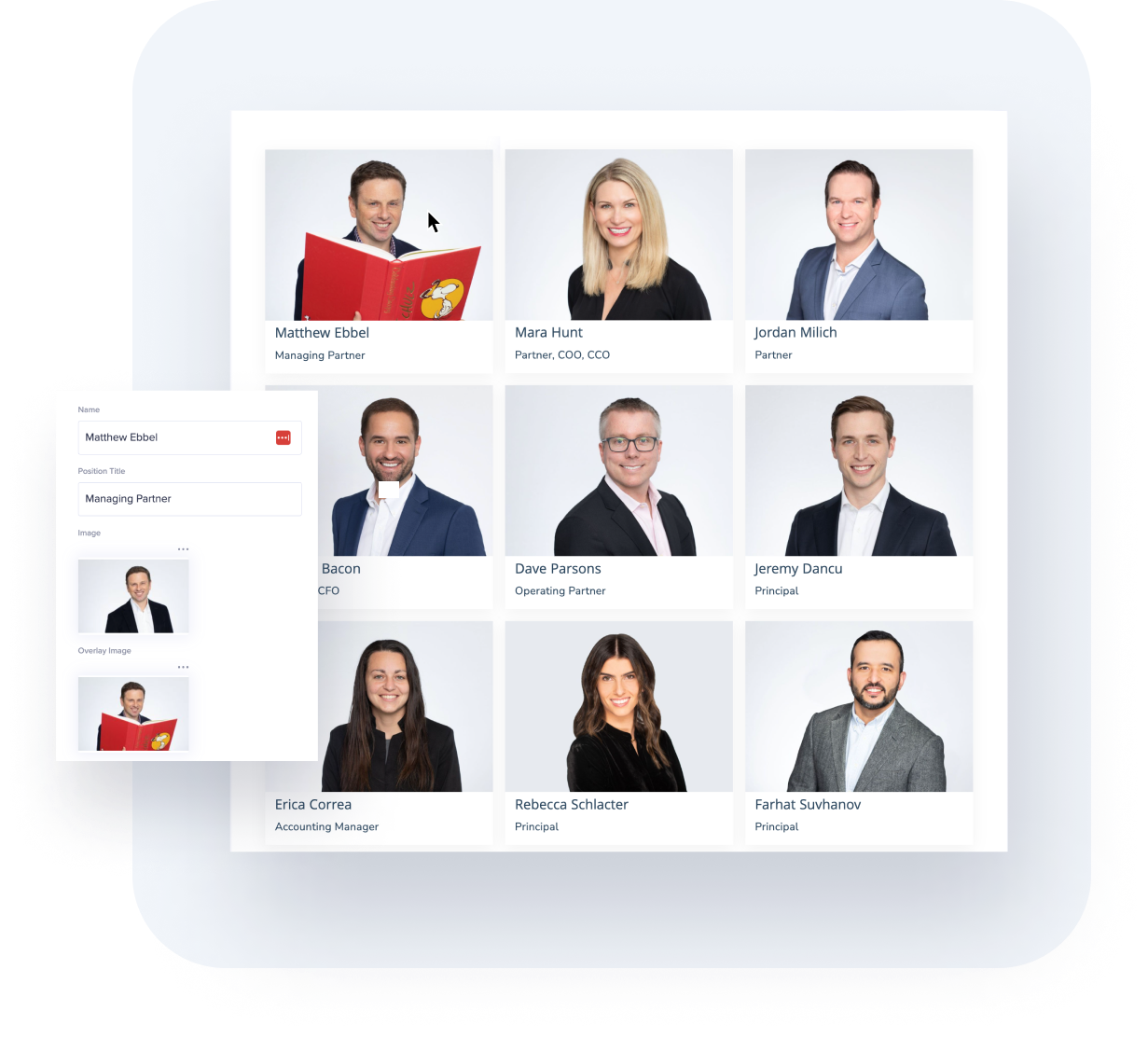 Morphic hover feature mockup