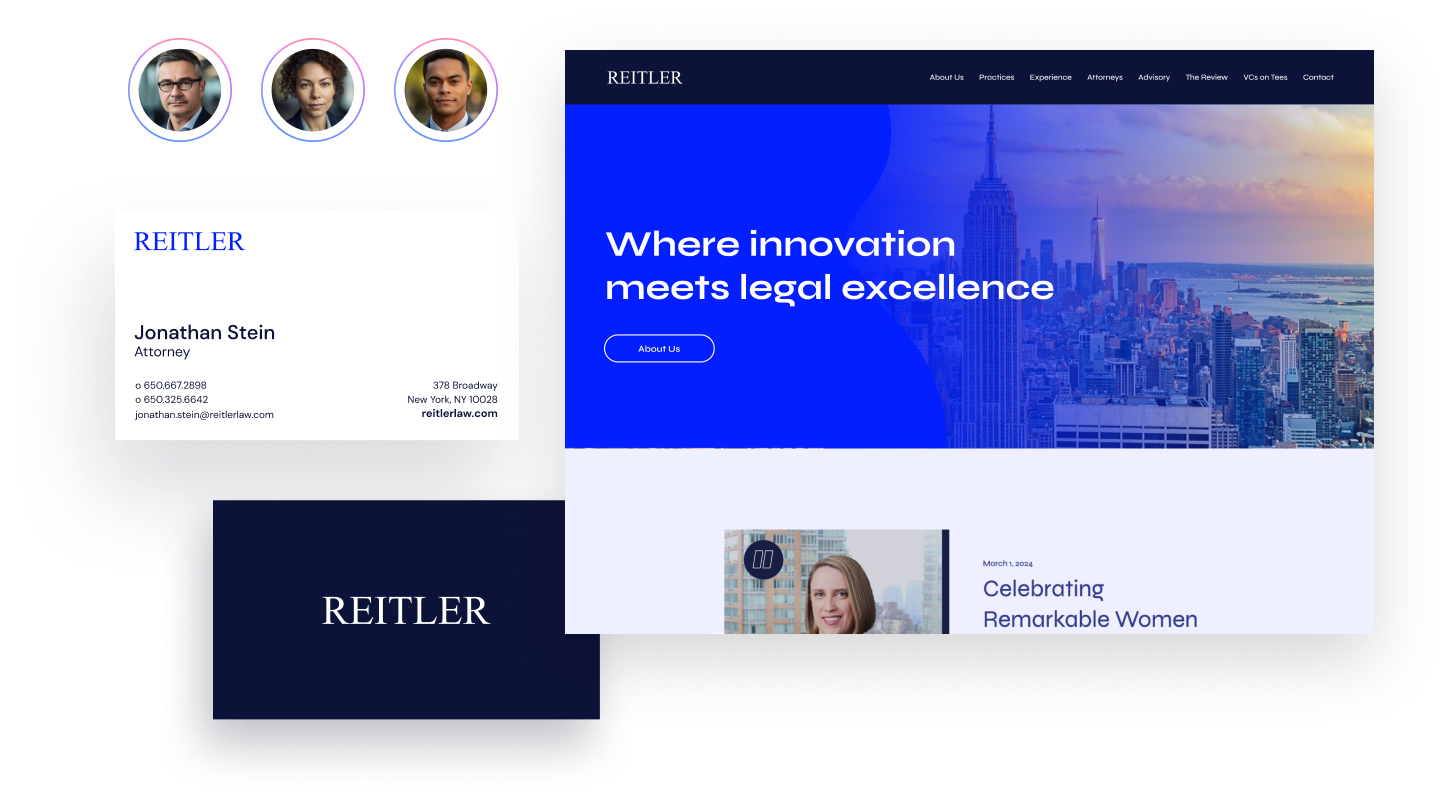 Law firm reitler mockup