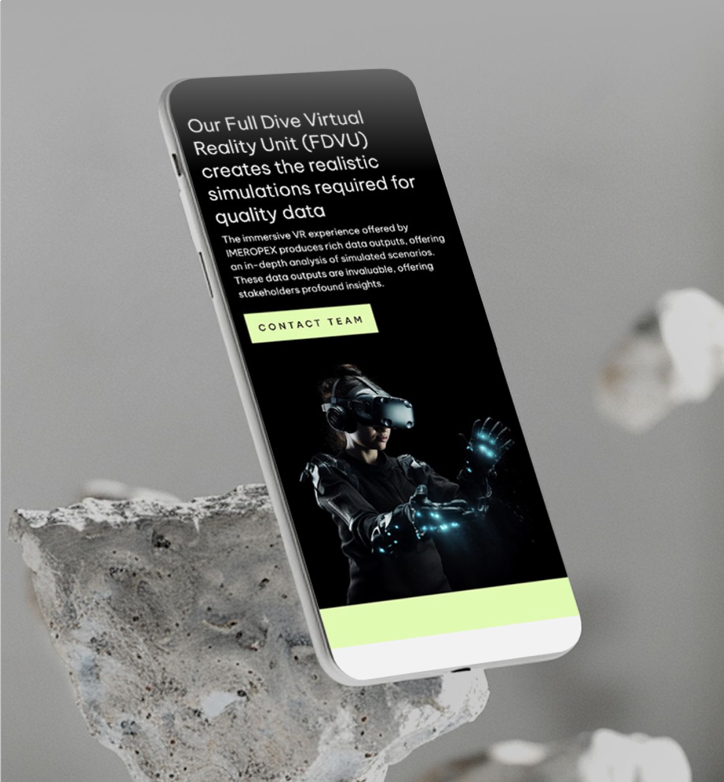 imeropex testimonial mockup