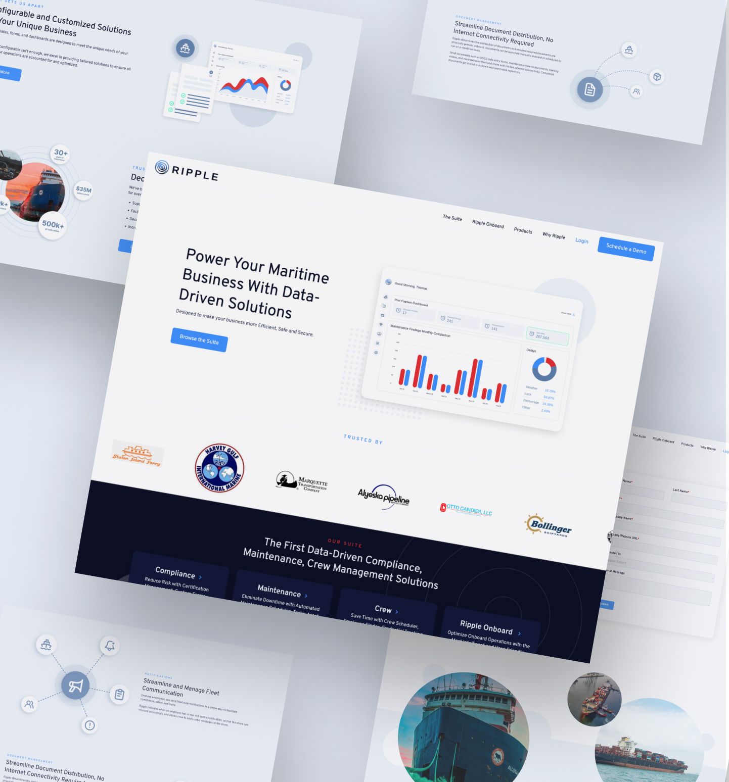 ripple testimonial mockup
