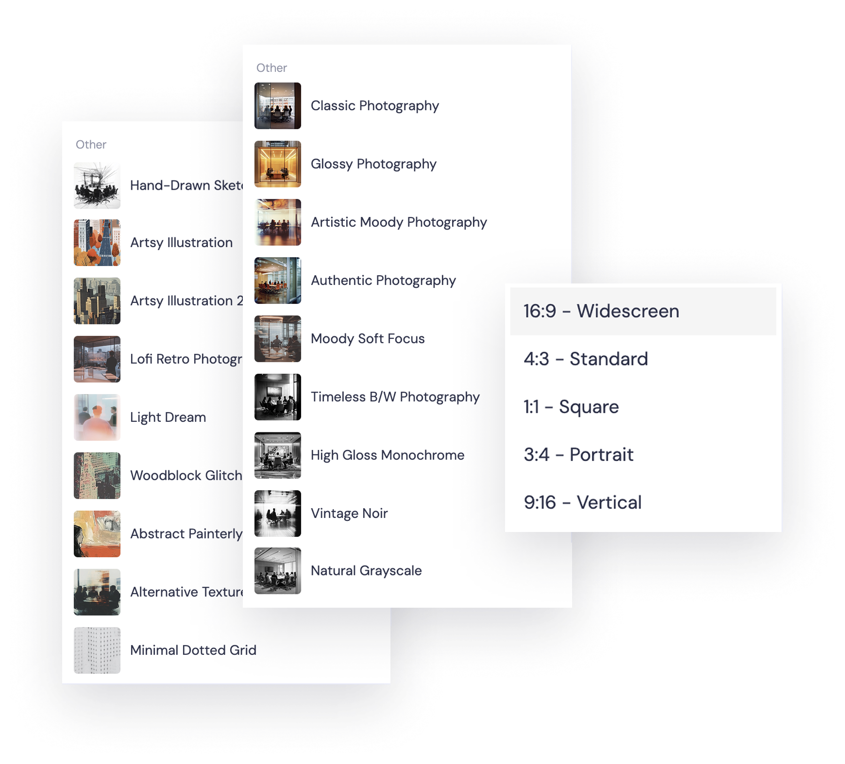 Image styles