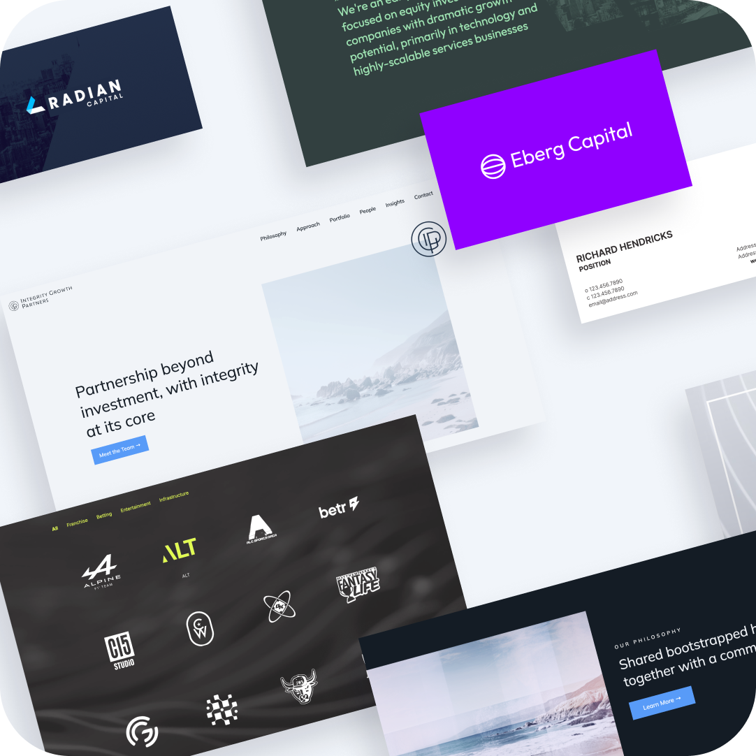 Design mockups - Built for the materials your business actually needs