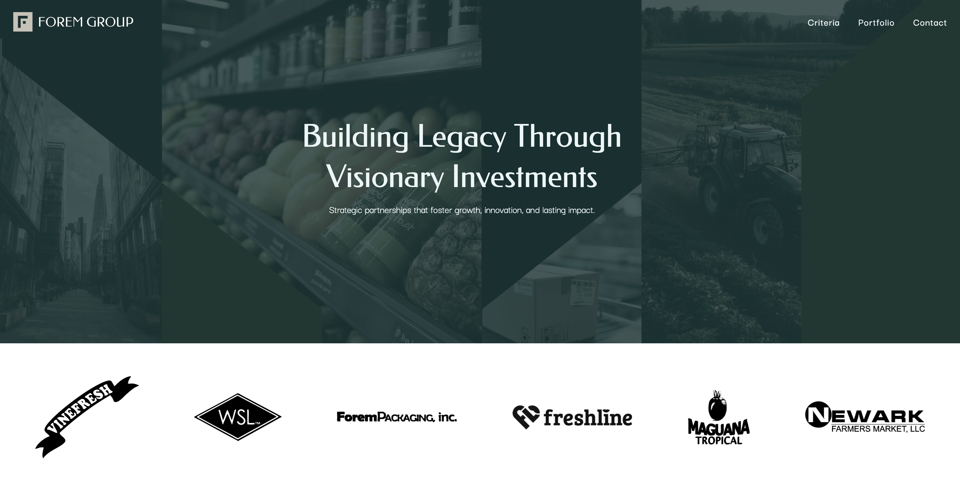 Forem Group website