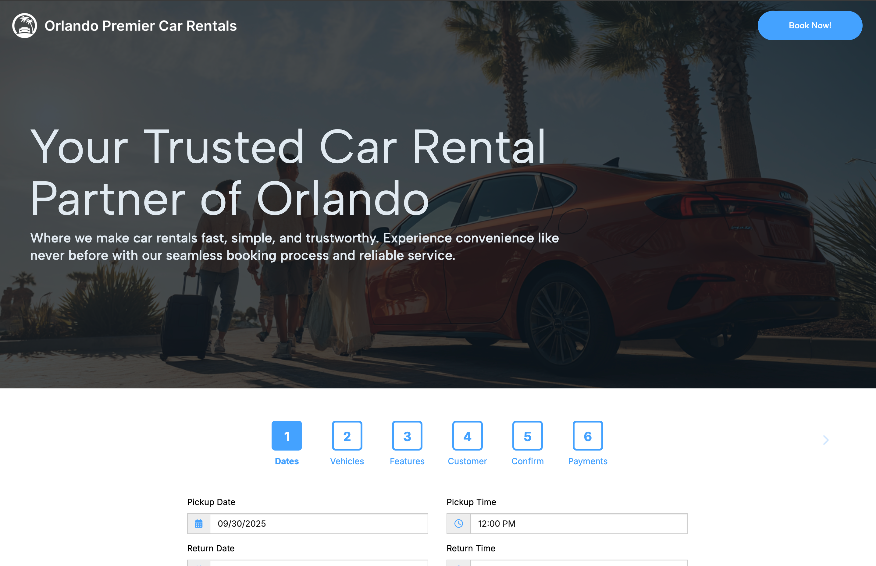 Orlando Premier Car Rental