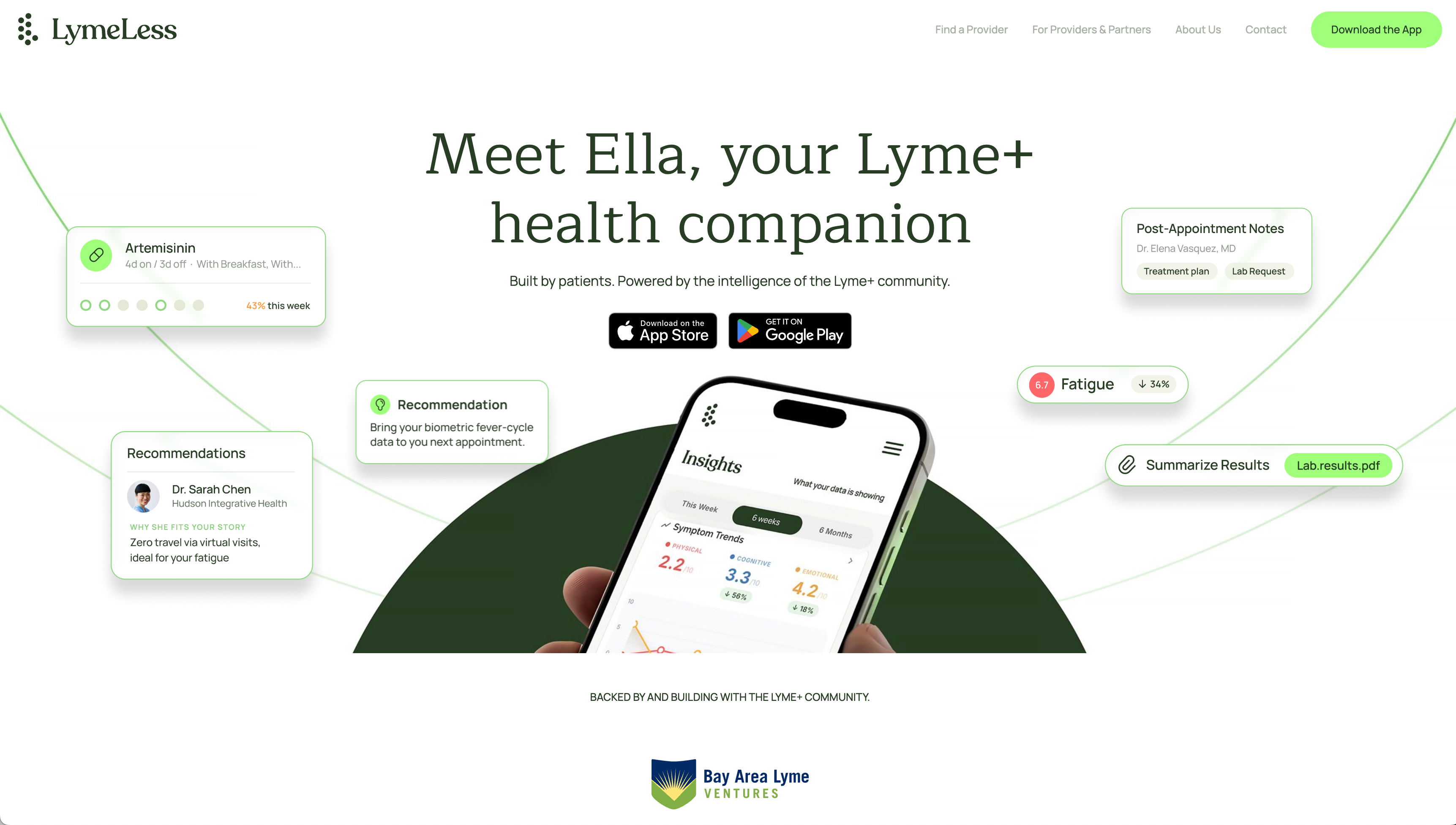 LymeLess launch image