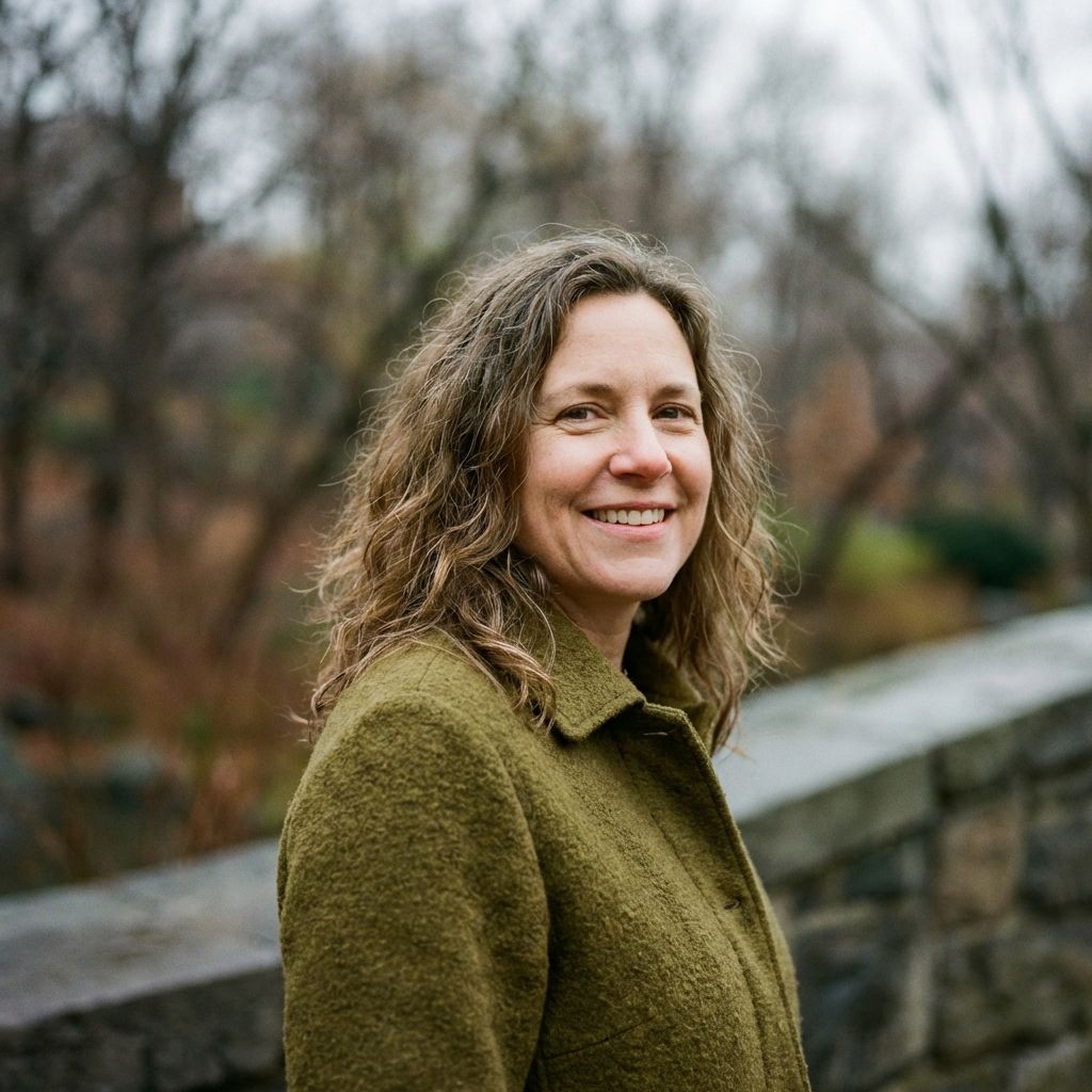 professional headshot outside, blurred background, photorealistic v6